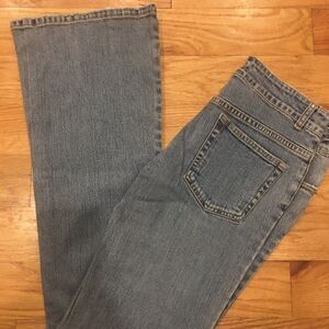 Rampage vintage size 2 jeans light blue low rise wide leg